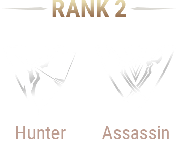 Rank 2：Hunter / Assassin